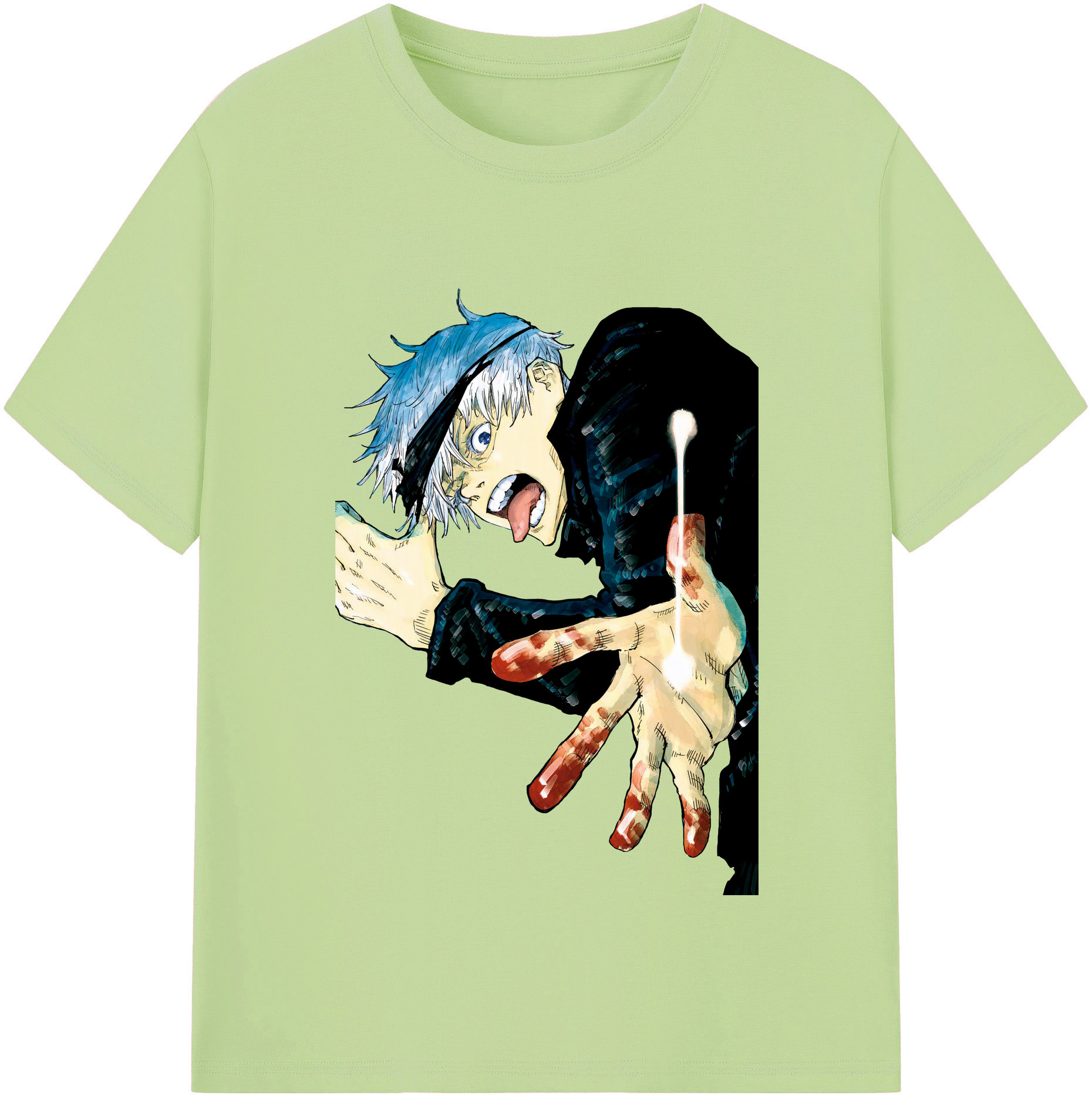 （画像用） 呪術廻戦 Jujutsu Kaisen 綿100％半袖Tシャツ（フロントプリント）
